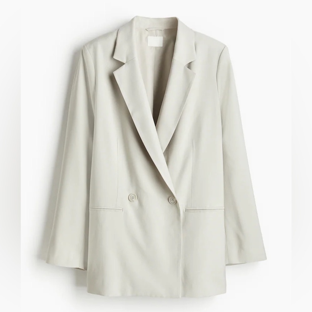 NWT H&M Single Breasted Blazer Jacket Size Small